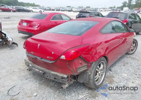 2006 Pontiac G6 Gtp из США, поврежденный, VIN 1G2ZM151564200218